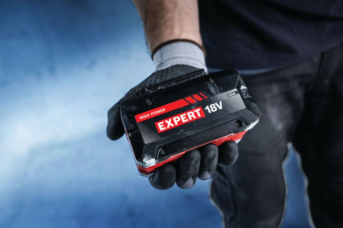 Bosch Blue Accessories 1600A0373T EXBA18V-80/160 Batteristartsett (2x EXBA18V-80 og lader EXAL18V-160 i eske)