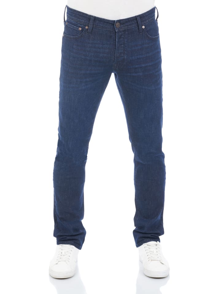 Jack & Jones Jeans JJIGLENN slim in Blau günstig kaufen
