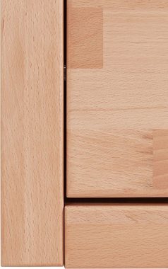 Woltra Wohnwand Zara, (Set, 4-St), teilmassives Holz