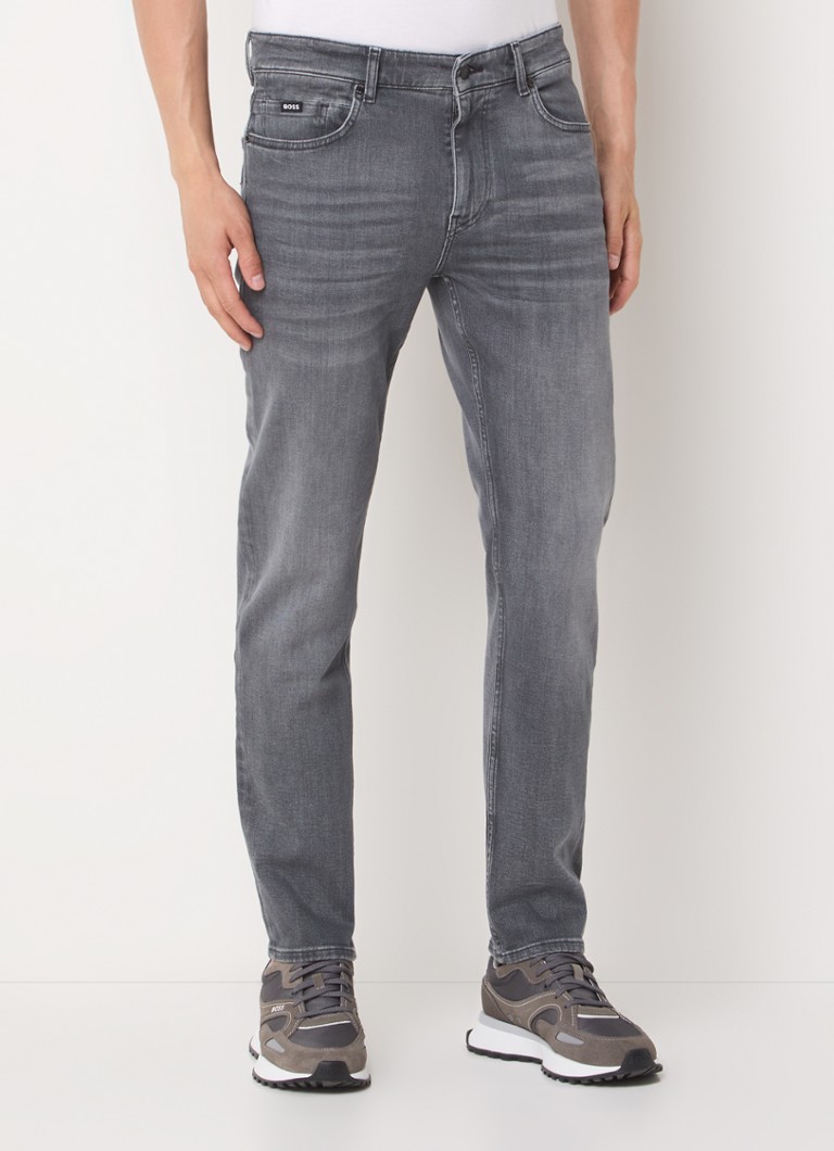 Jean HUGO BOSS H-Delaware croială slim, lavabil colorat
