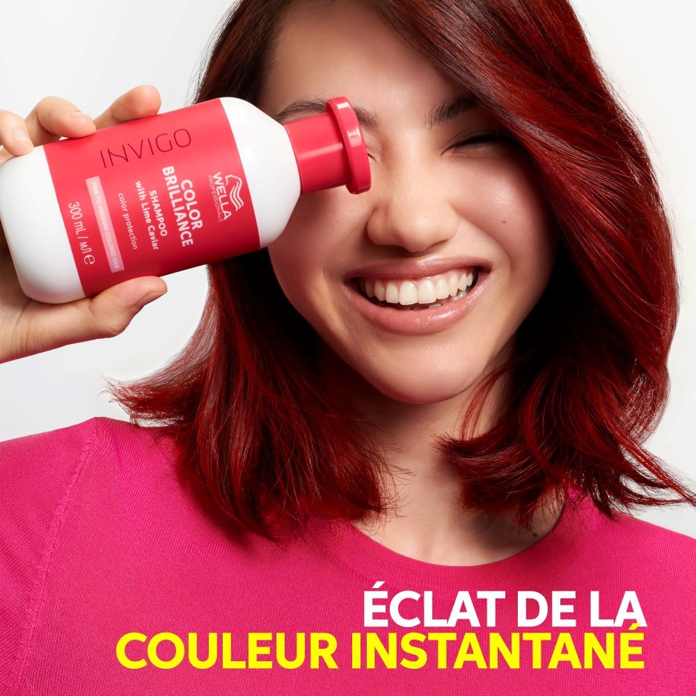 Wella Invigo Color Brilliance Shampoing Cheveux colorés fins à moyens Shampoing