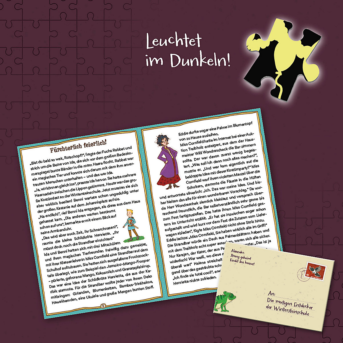 Schule der magischen Tiere - Story Puzzle: Fürchterlich feierlich!