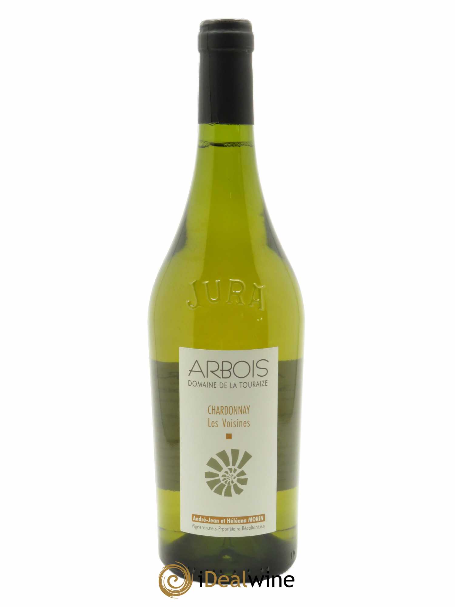Arbois Chardonnay Les Voisines Domaine de la Touraize  2019 - Lot de 1 Bouteille