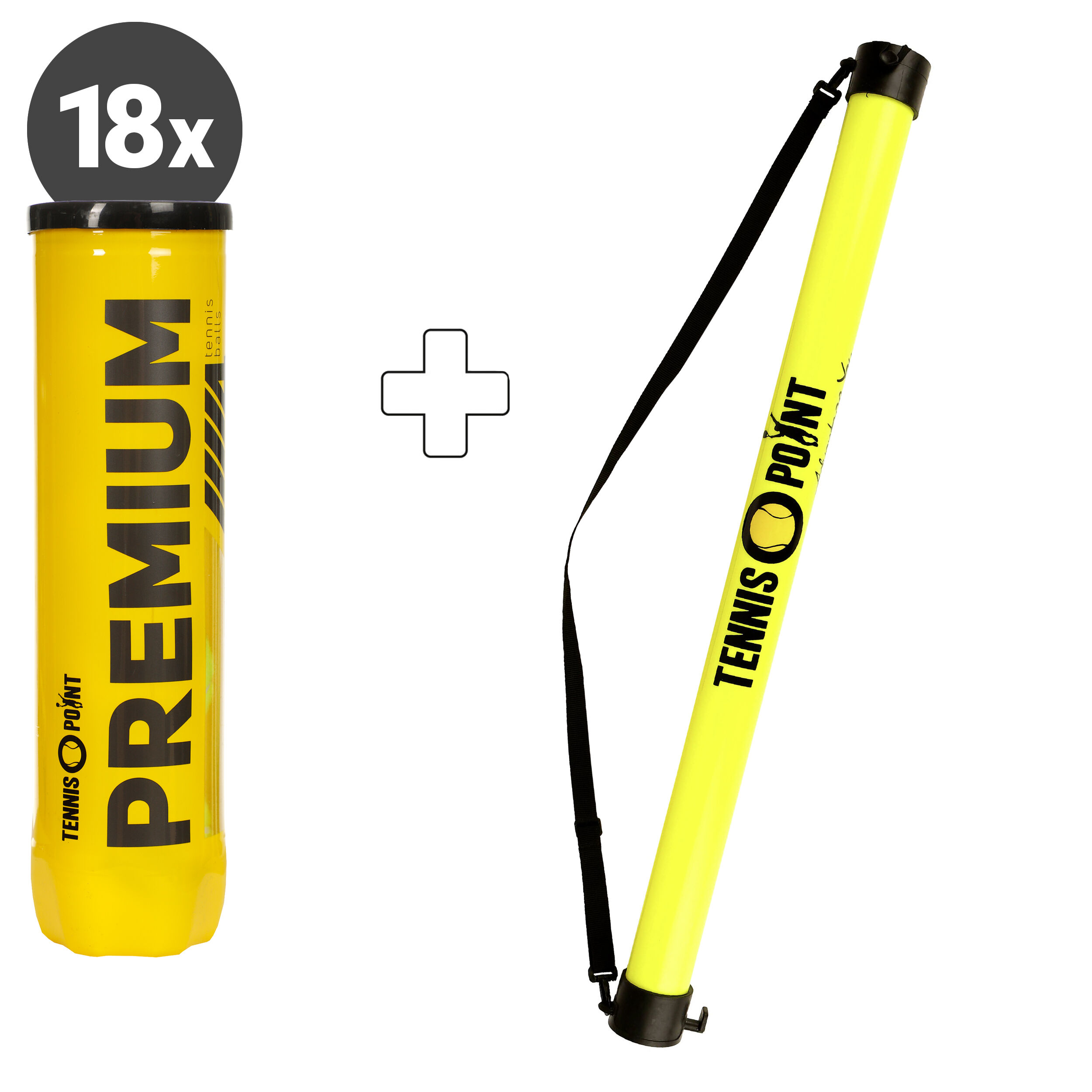 Premium 18x 4er Dose Plus Ballsammelröhre