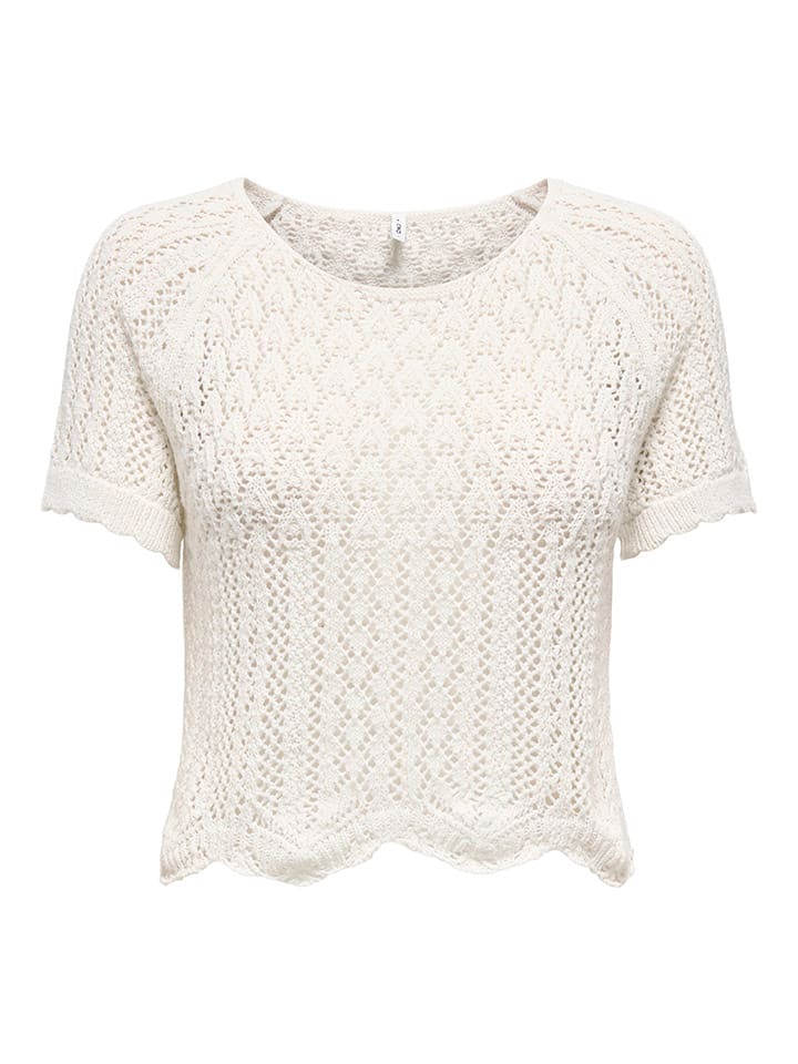 ONLY Pullover in Creme günstig kaufen