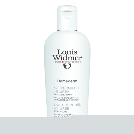 WIDMER Remederm Körpermilch 5% Urea leicht parf.  200 ml  Milch