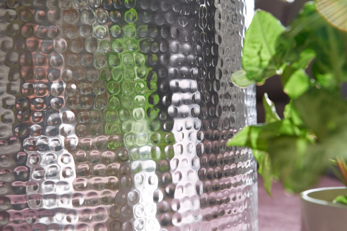 Wohnling Couchtisch RAHI 61 x 40,5 x 61 cm Silber