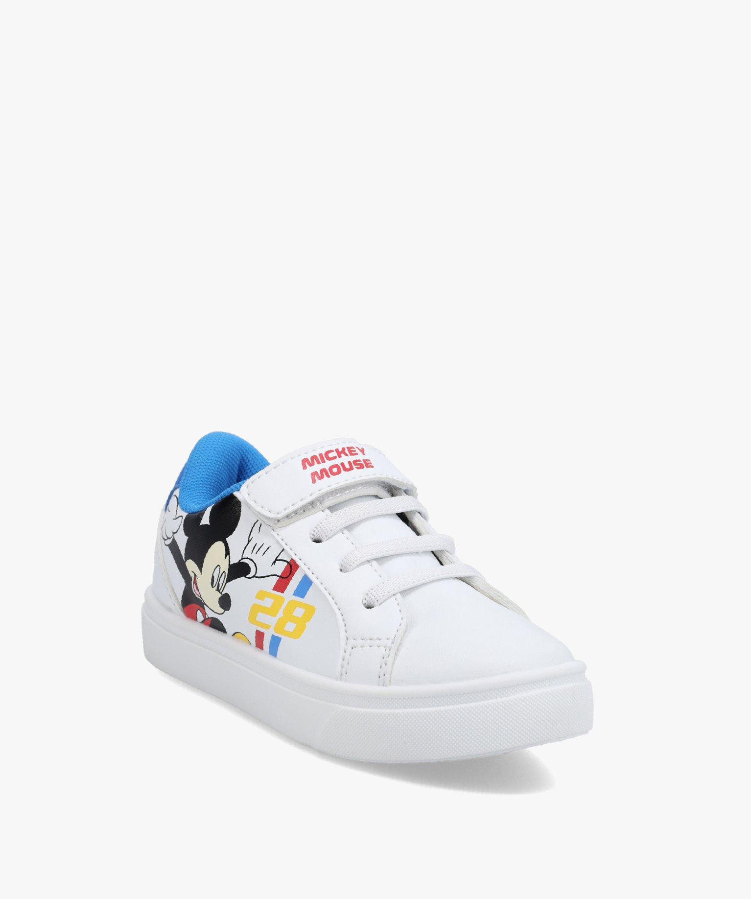 Baskets Garçon avec motif Mickey Mouse - DS blanc | GEMO