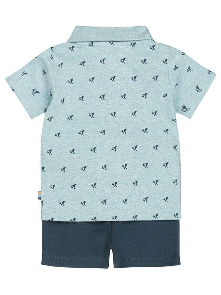 Dirkje 2tlg. Outfit in Blau/ Hellblau günstig kaufen