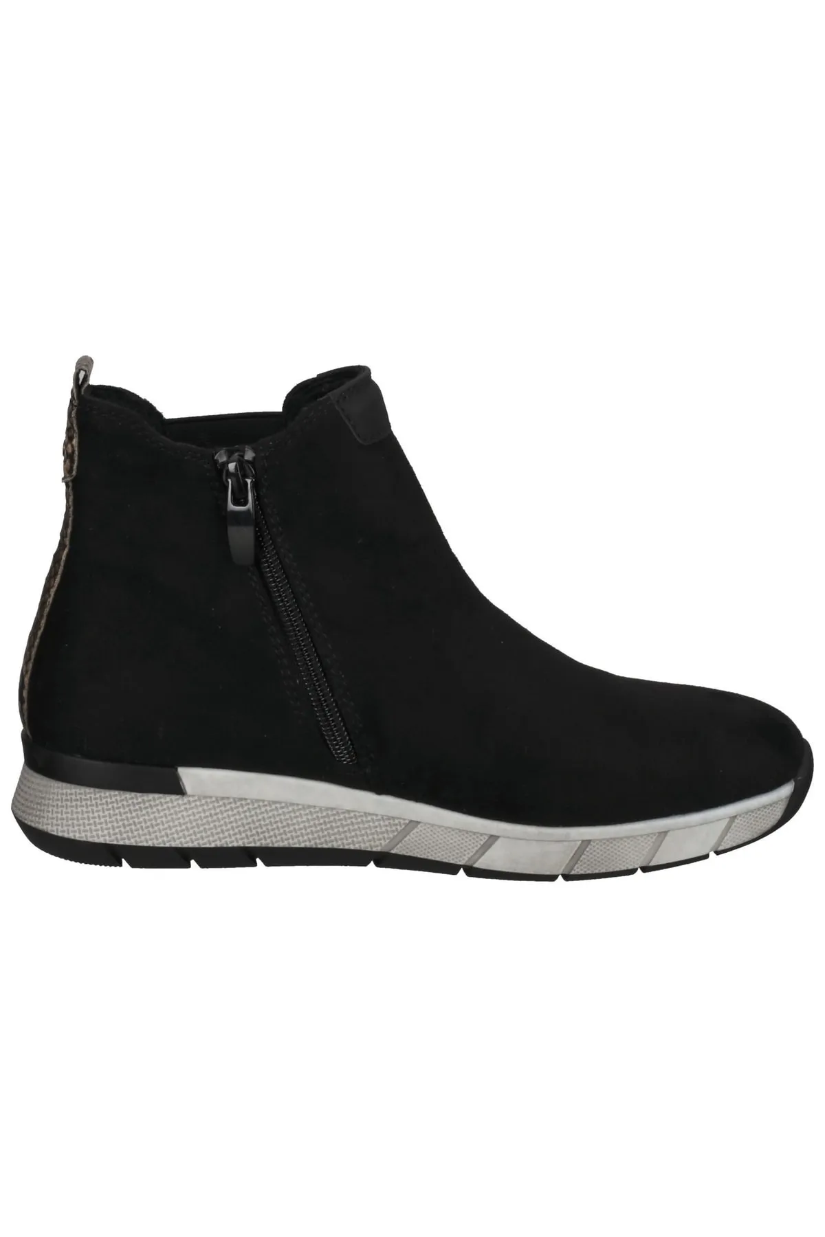 Bama  Stiefelette - Schwarz - Flacher Absatz
