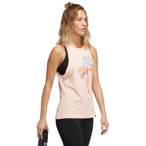 DAMEN SHIRT FLORAL TANK W