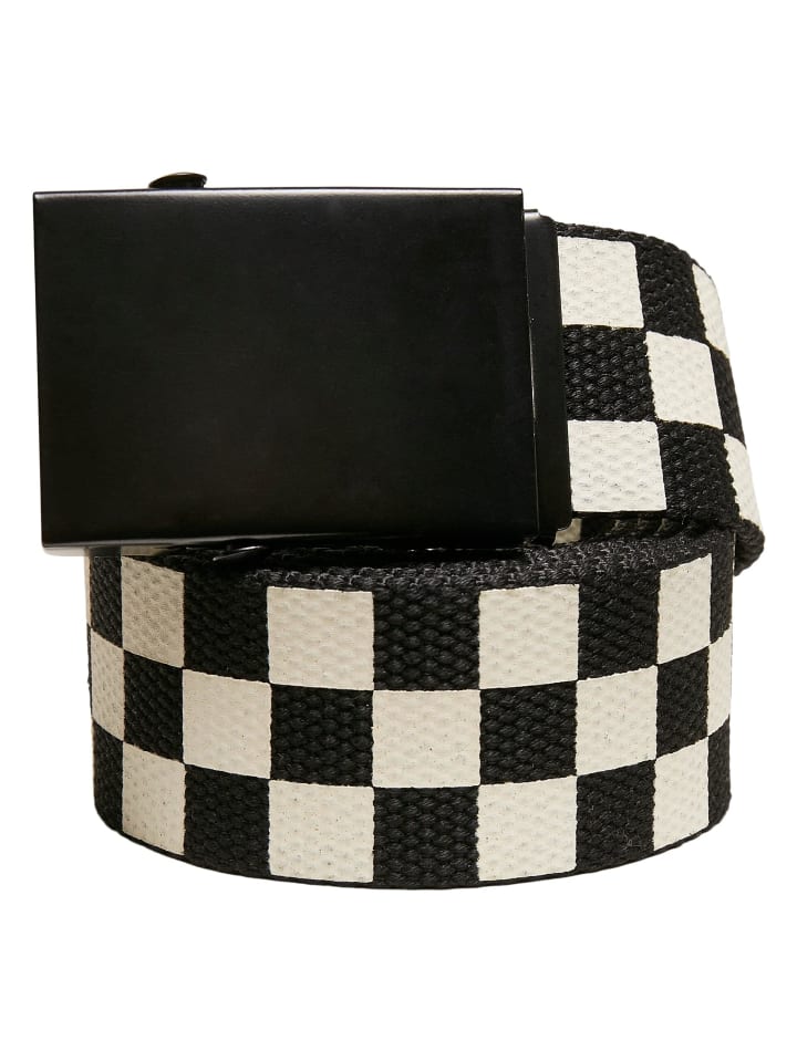 Urban Classics Urban Classics Gürtel in black/offwhite günstig kaufen