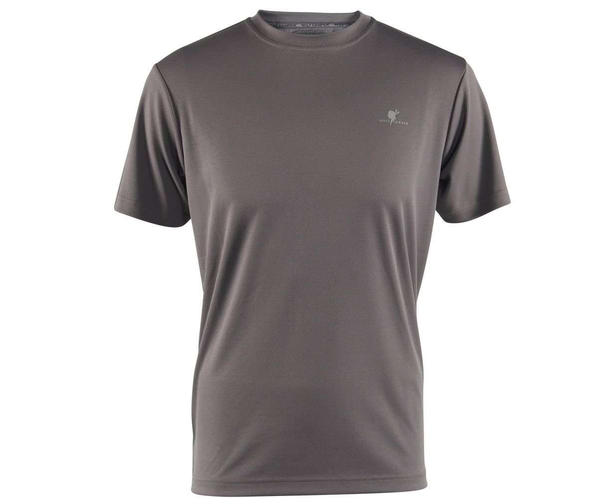 Wolf Camper Logo Grey Herren T-Shirt