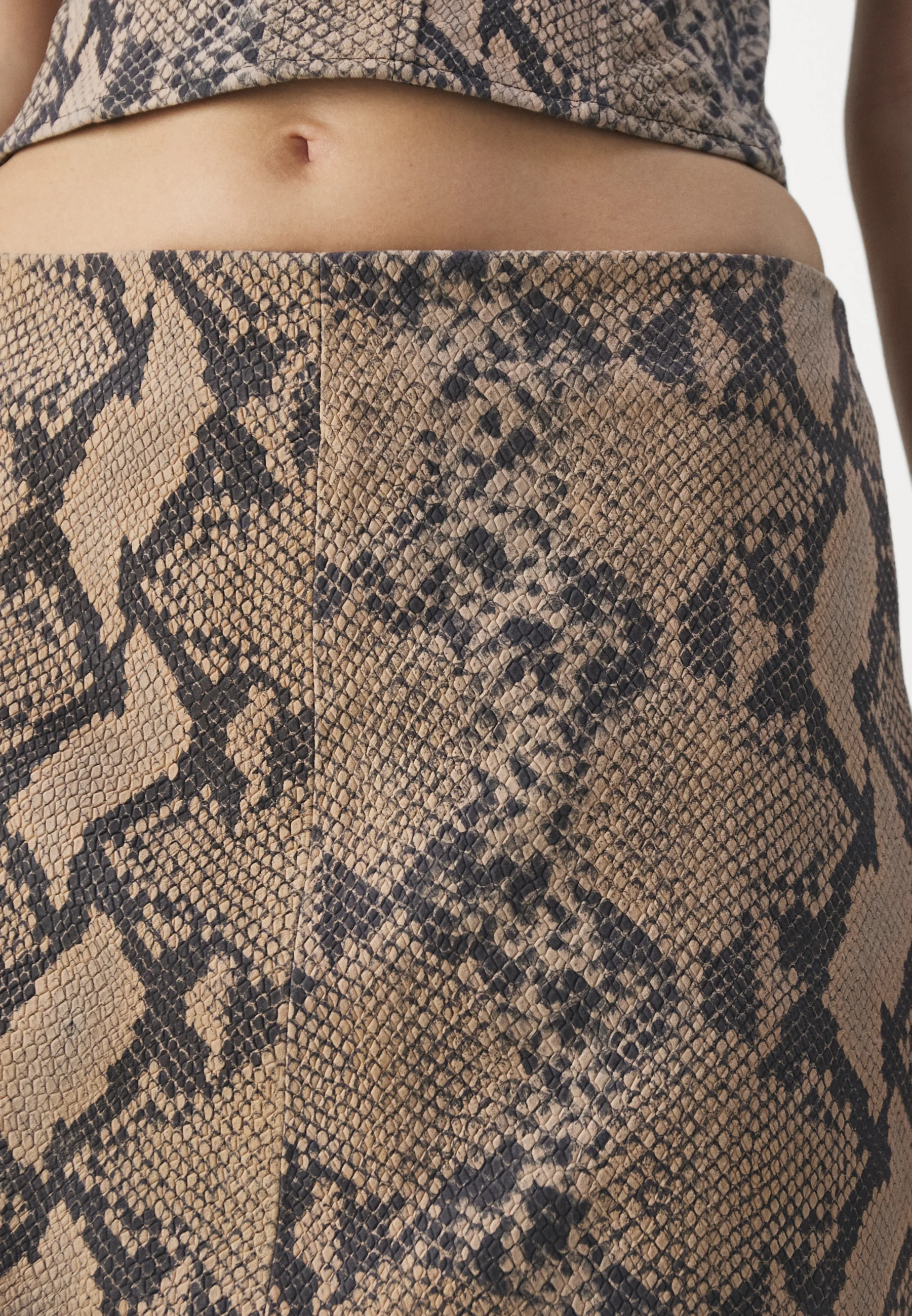 FALDA MIDI STUDIO ID - Falda acampanada