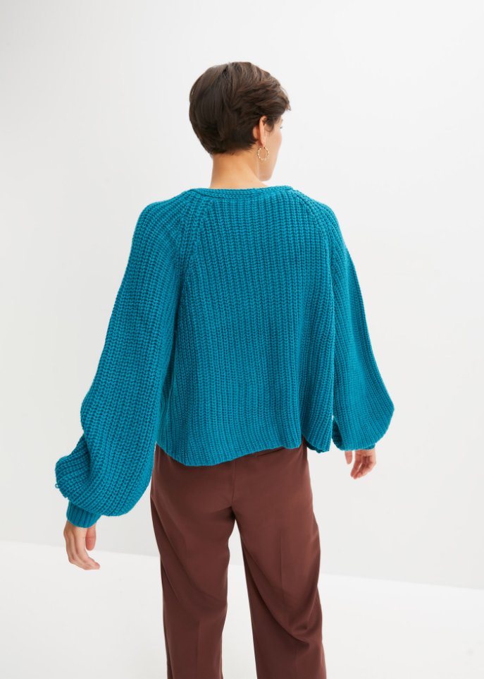 Grobstrick-Cardigan