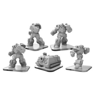 Monsterpocalypse G.U.A.R.D. Units - Exo-Armors & MR-Tank (EN)