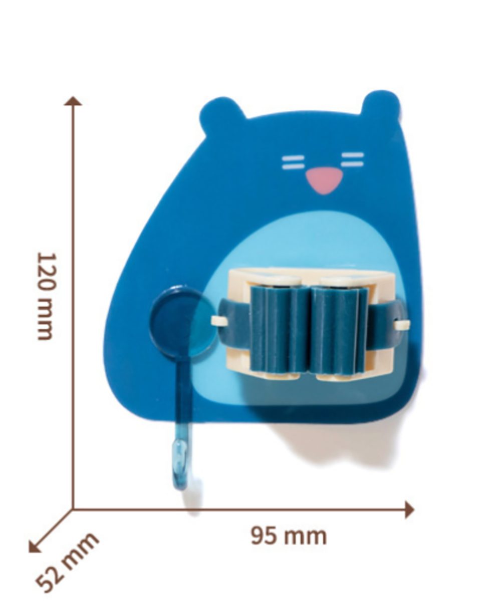 Union Reisen Wandhaken 3-teilige, stanzfreie Mopphaken für Kartenhalter, (3-St)