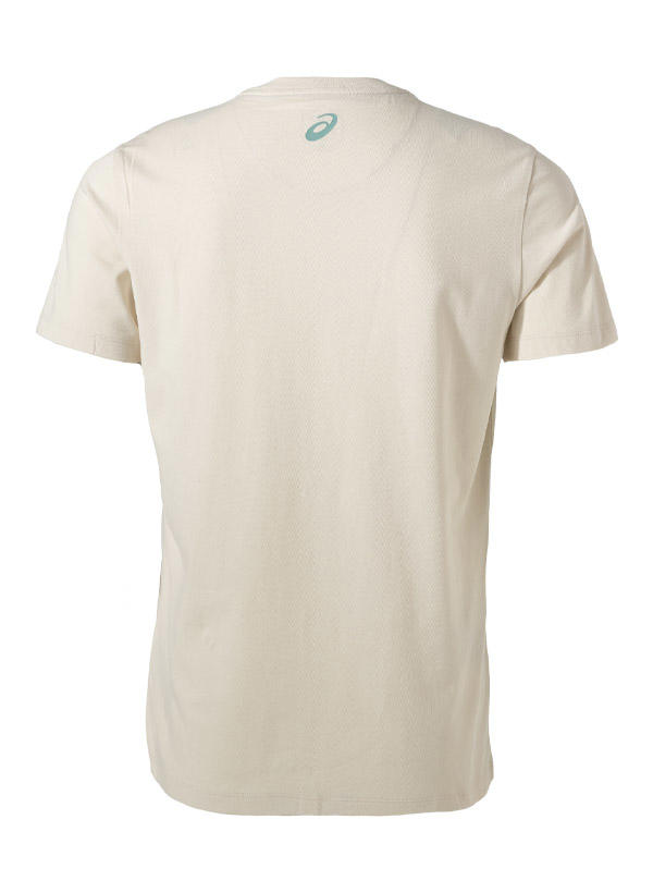 ASICS, T-Shirt, Regular Fit, Baumwolle schnelltrocknend, hellbeige