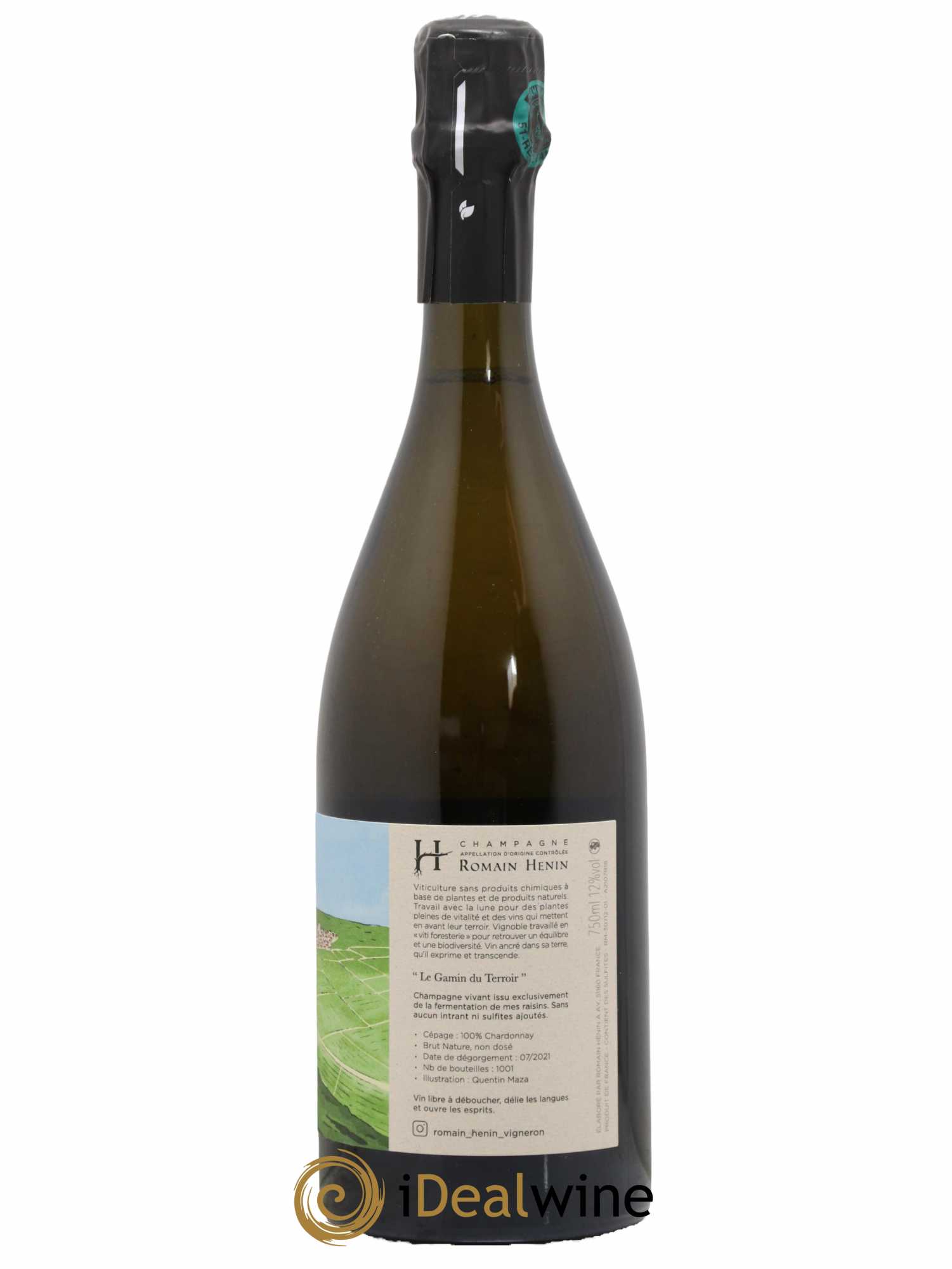 Gamin du Terroir Romain Henin   - Lot de 1 Bouteille