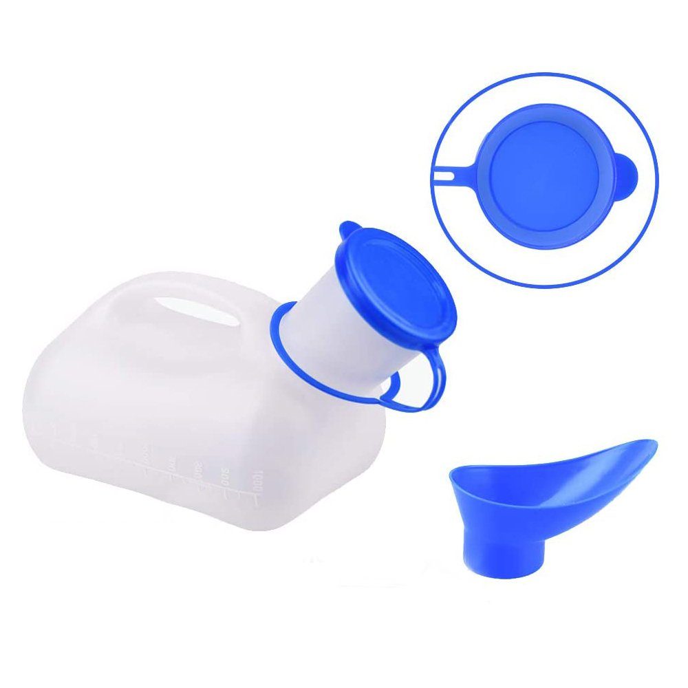 FeelGlad Campingtoilette Urinal für Auto,unisex, (1-St), mit Deckel und Trichter