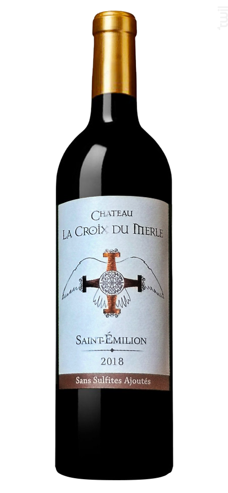 Château La Croix du Merle - Sans sulfites ajoutés Château la Croix du Merle Vin Rouge●Saint-Émilion 2019 75cl