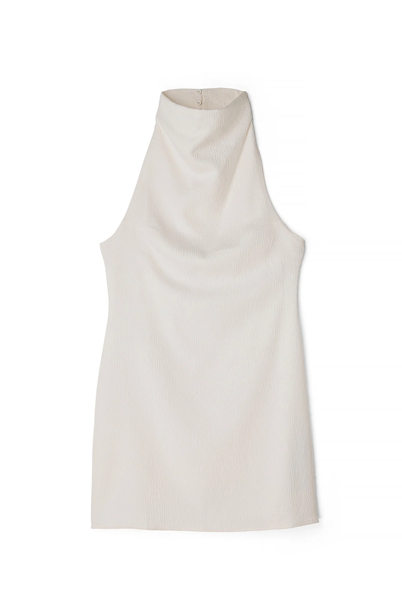 Minikleid mit Trichterausschnitt