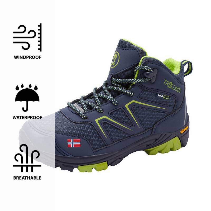 Trollkids SKARVAN Mid Wanderschuhe Kinder