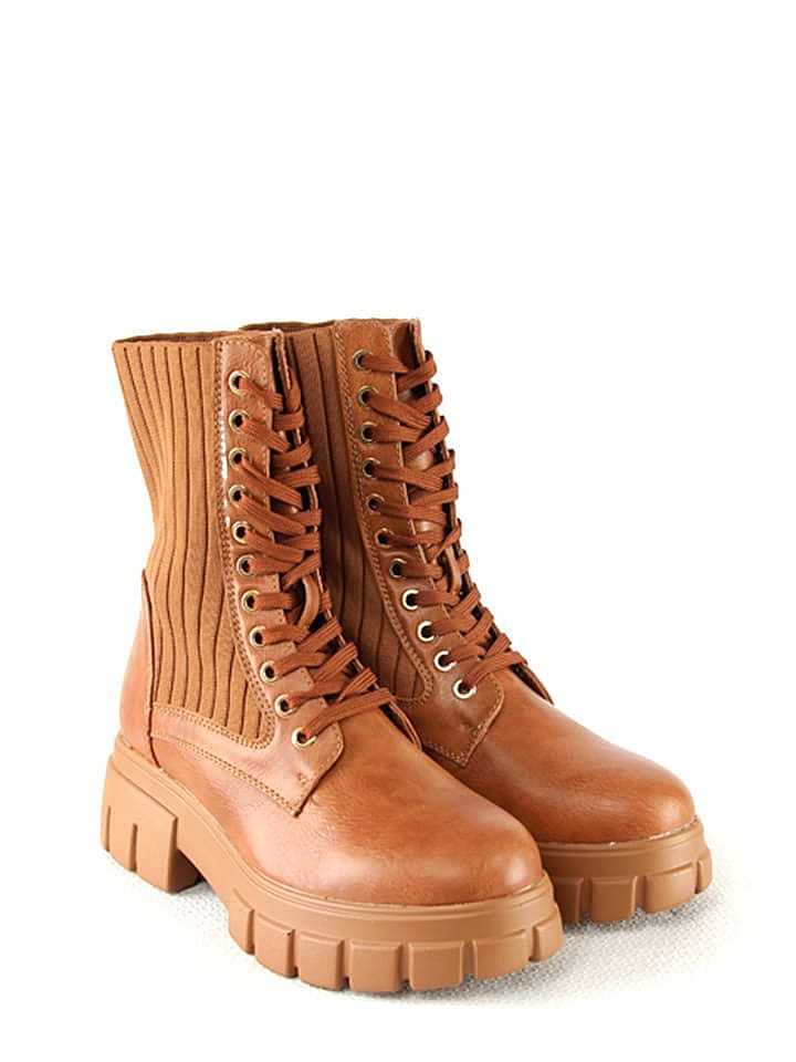 Sixth Sens Boots in Hellbraun günstig kaufen 36