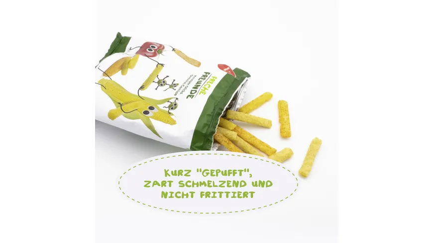 Freche Freunde Bio Knusper Sticks-Dreierlei Gemüse 30 g