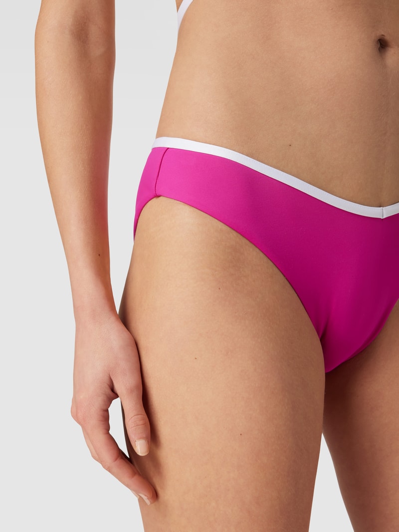 Bikini-Hose mit elastischem Bund Modell 'SPORTY CHIC' in pink