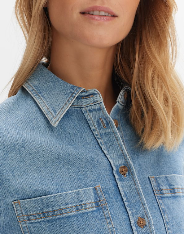 Jeansbluse Flippi