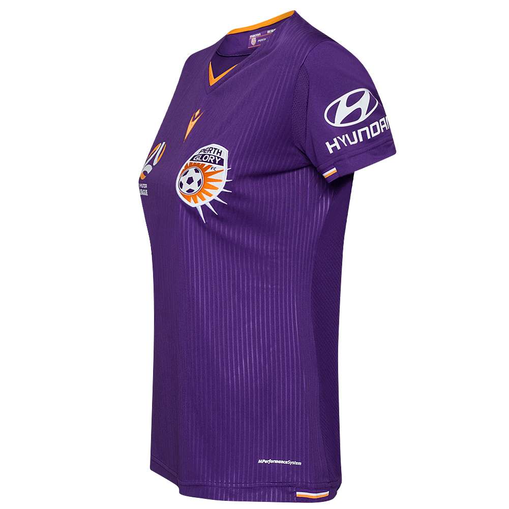 Perth Glory macron Damen Heim Trikot 58113502