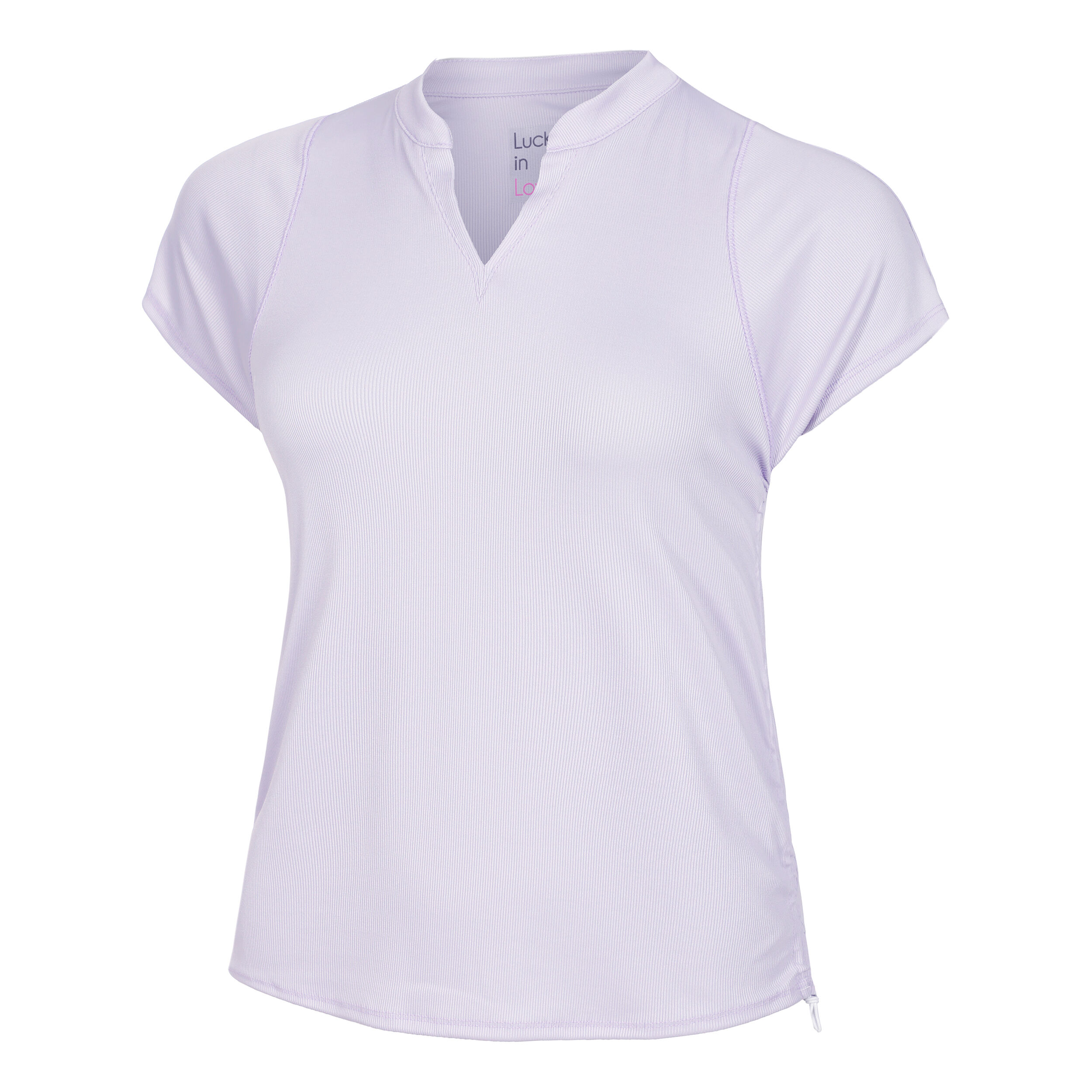Ruche Me Along T-Shirt Damen - Flieder