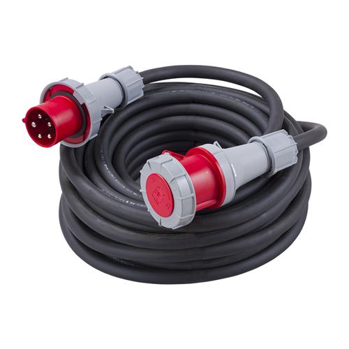 Przewód przedłużający Connectra 40.880.25 CEE 400V - 63A - 5P - 5G 6,0 mm² - 25m