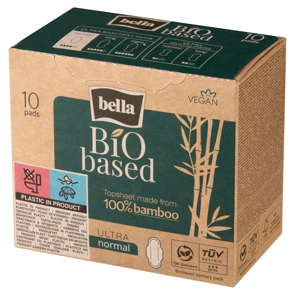 Bella BIOBased Normal higieniniai įklotai