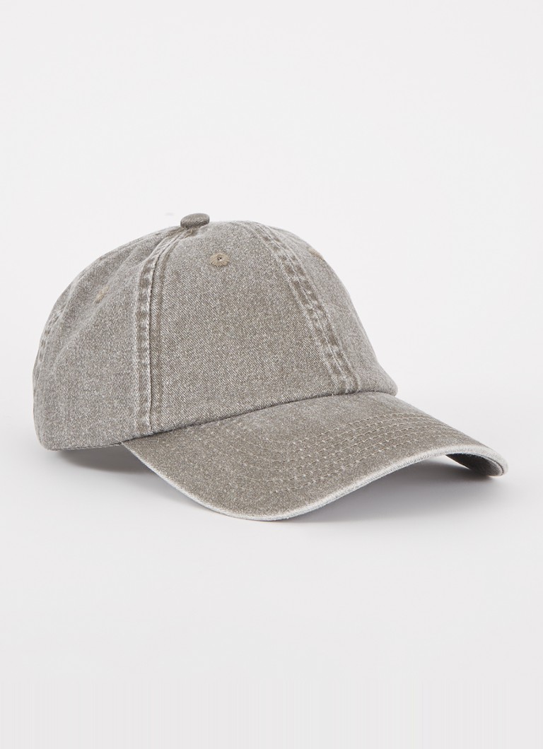 SAMSØE SAMSØE Denimcaps med logobroderi