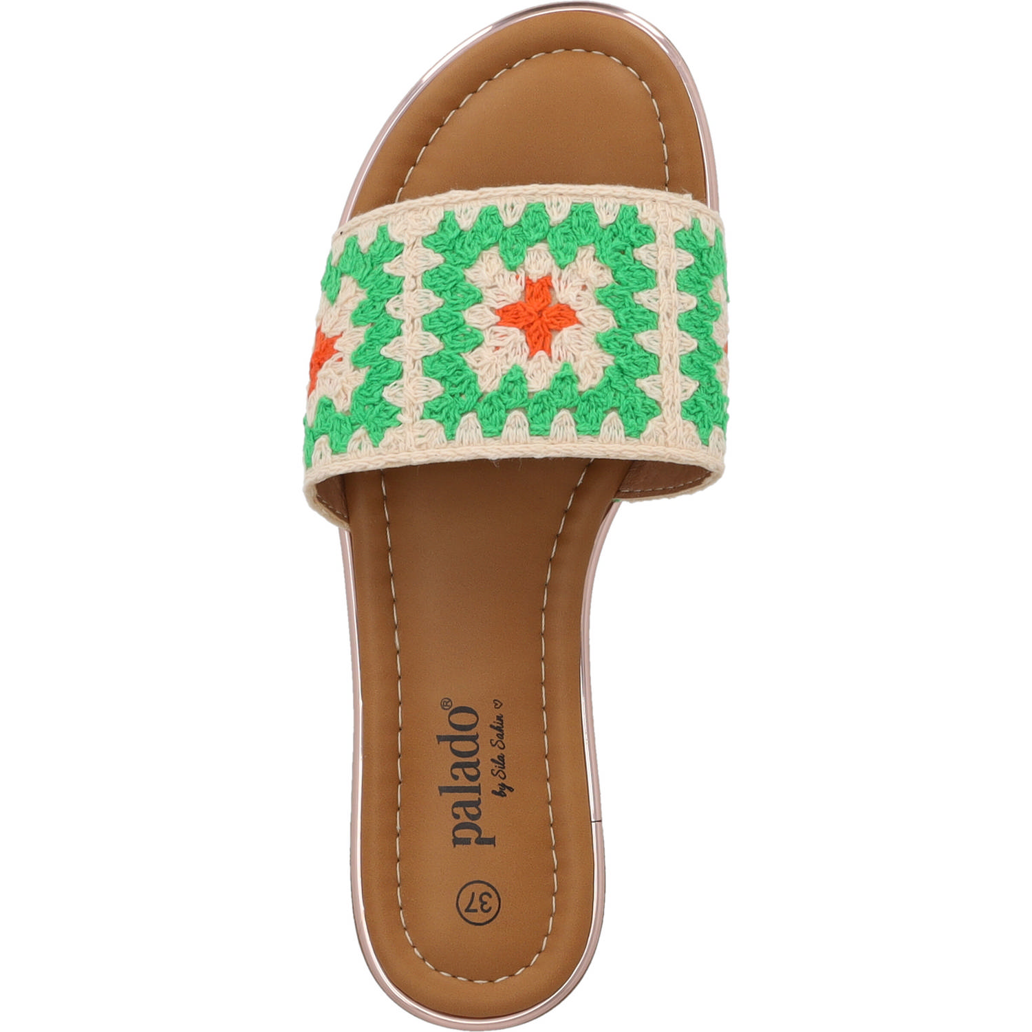 Palado Xami by Sila Sahin, Pantoletten, Damen, Grün