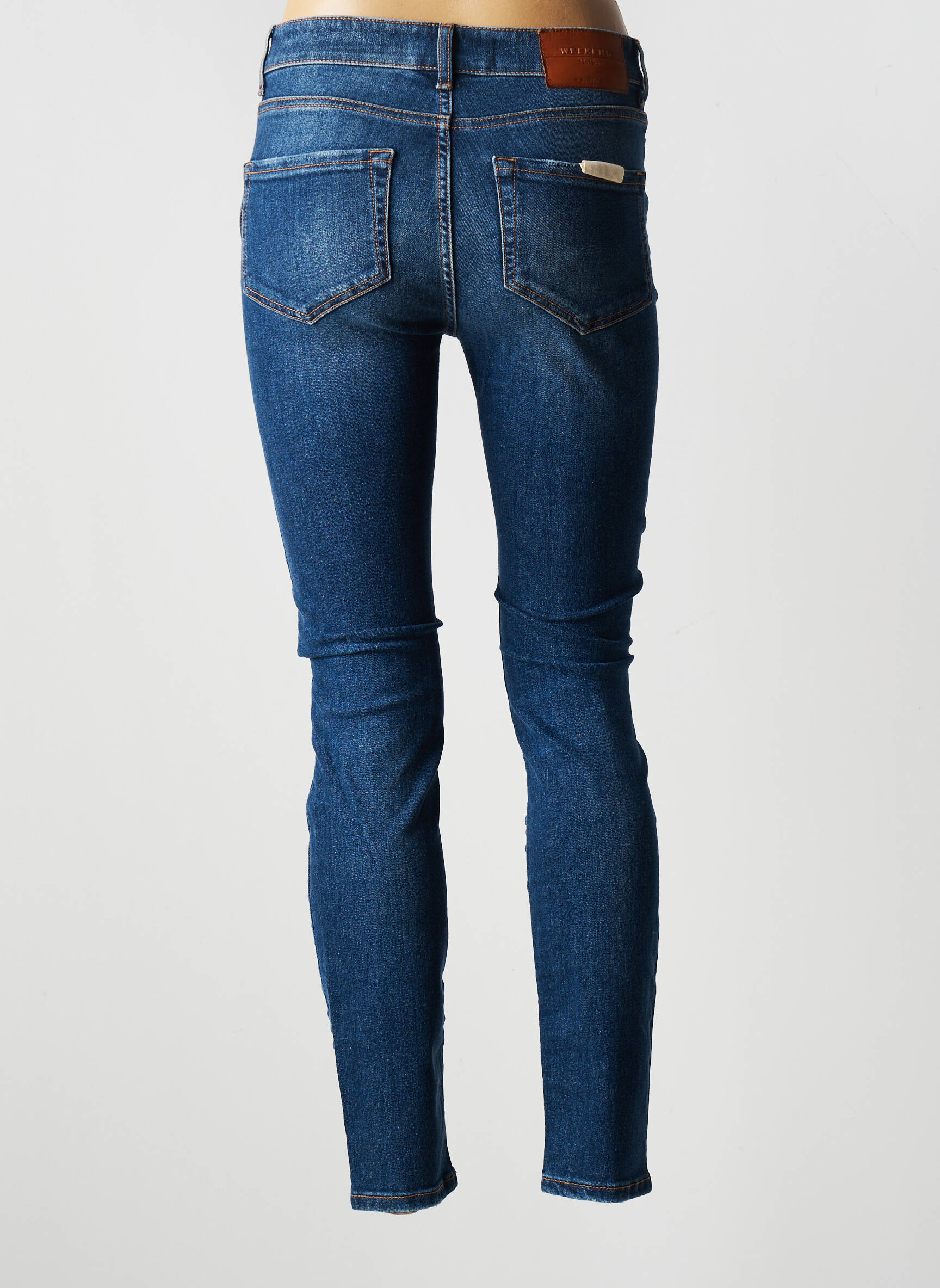 Weekend Maxmara Jeans Skinny Femme couleur bleu