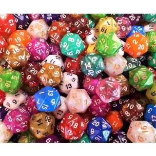 Würfelset D20 Mix-Set (25)