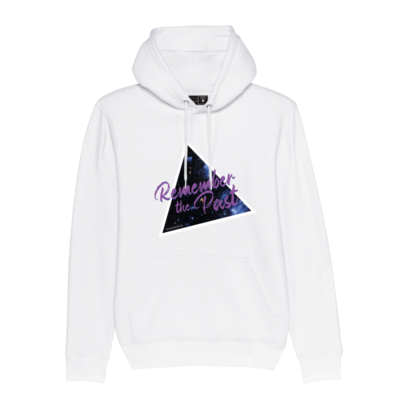 Bolzplatzkind "80er Jahre" Remember Hoody Weiss