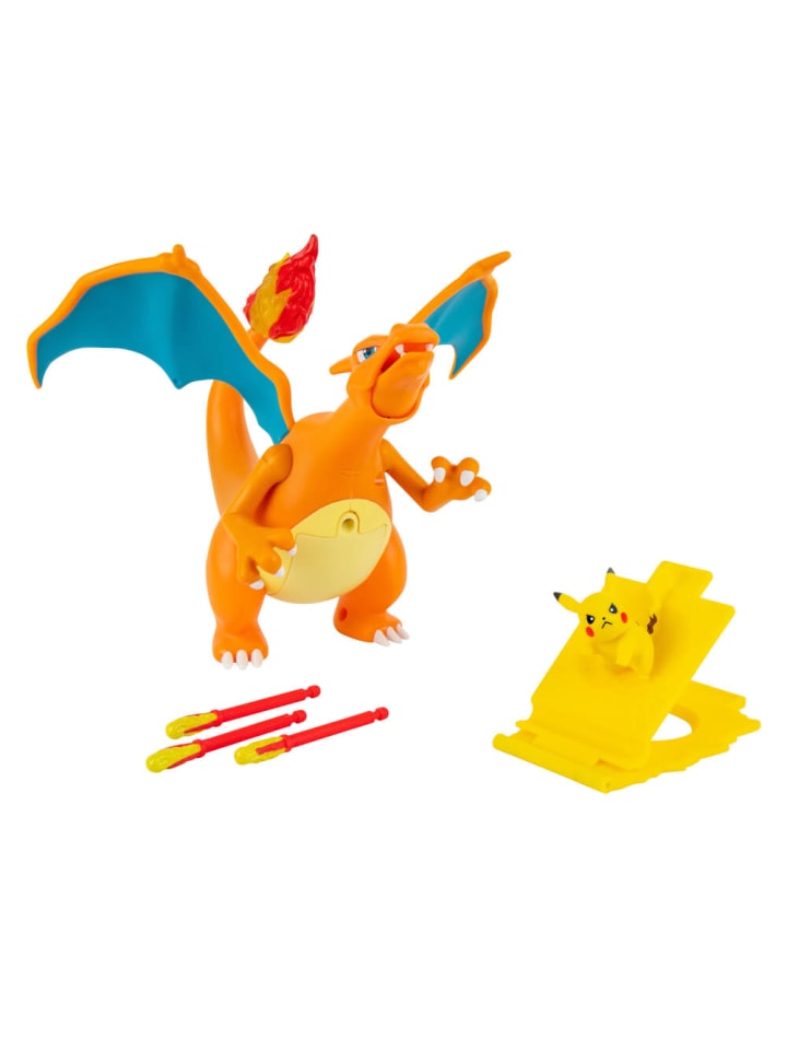 Pokémon Spielfigur Pokémon Feuer & Flug Glurak Figur 15cm günstig kaufen onesize