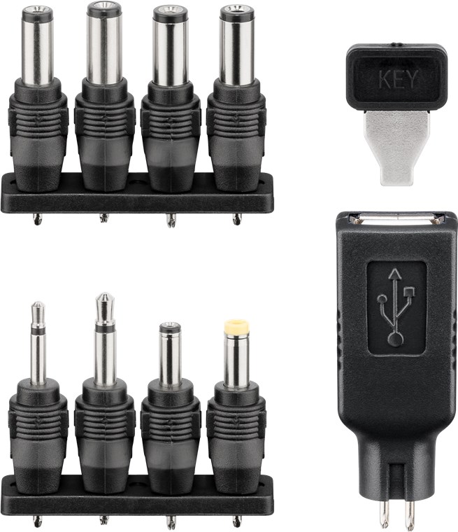 GooBay EcoFriendly Universal Netzteil 1000 mA 3-12 V mit 8 DC   1 USB Adapter Netzstecker