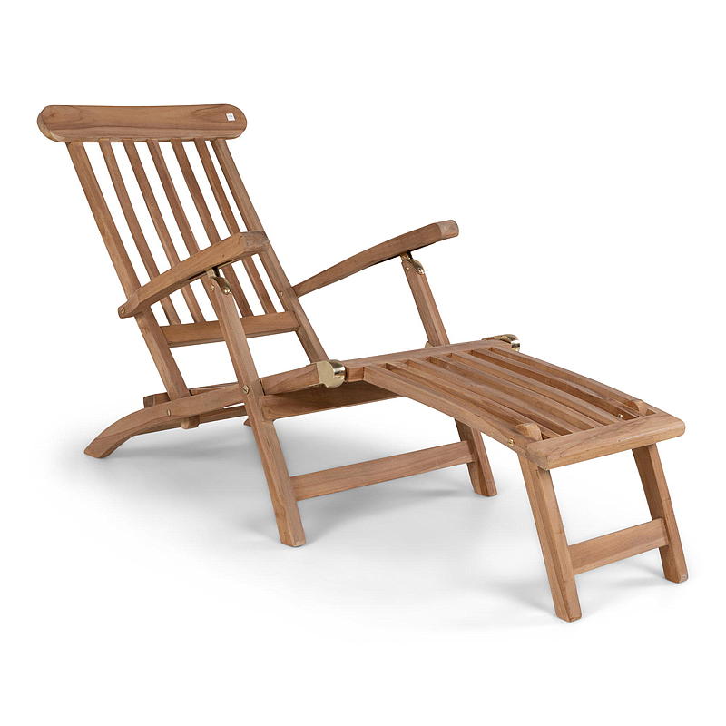Home Dekkstol m/fothviler, teak