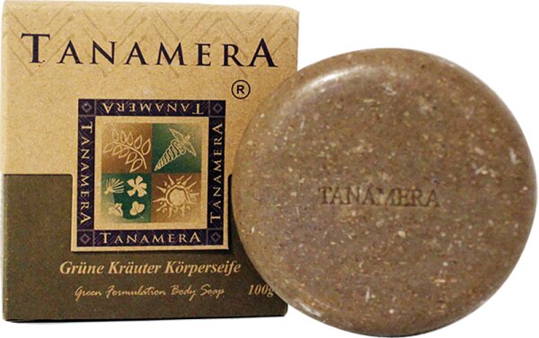 Tanamera Grüne Kräuter Körperseife Stückseife