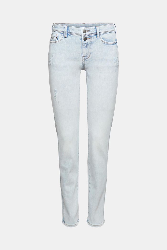 Stretch-Jeans im Used-Look