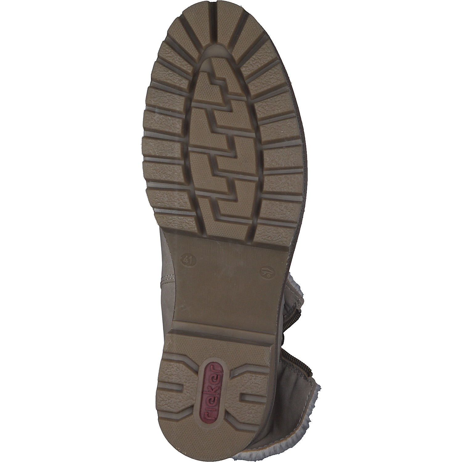 Rieker Y8582, Winterstiefeletten, Damen, Weiß (Zimt)