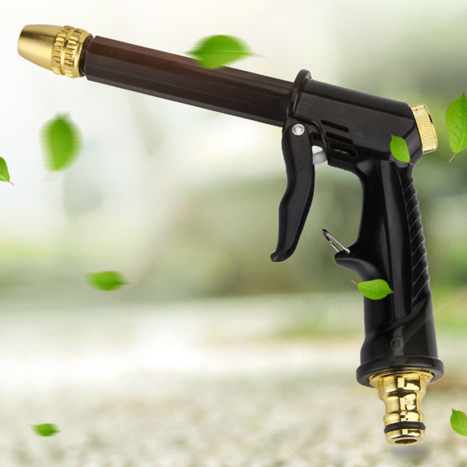 farfi Hochdruckreiniger Einstellbare Autowaschdüse-Starke Wasserdruck-Schwarz, (Set, 1 x Autowaschdüsengriff 1 x Autowaschdüsenstange), Kein Akku und Ladegerät erforderlich