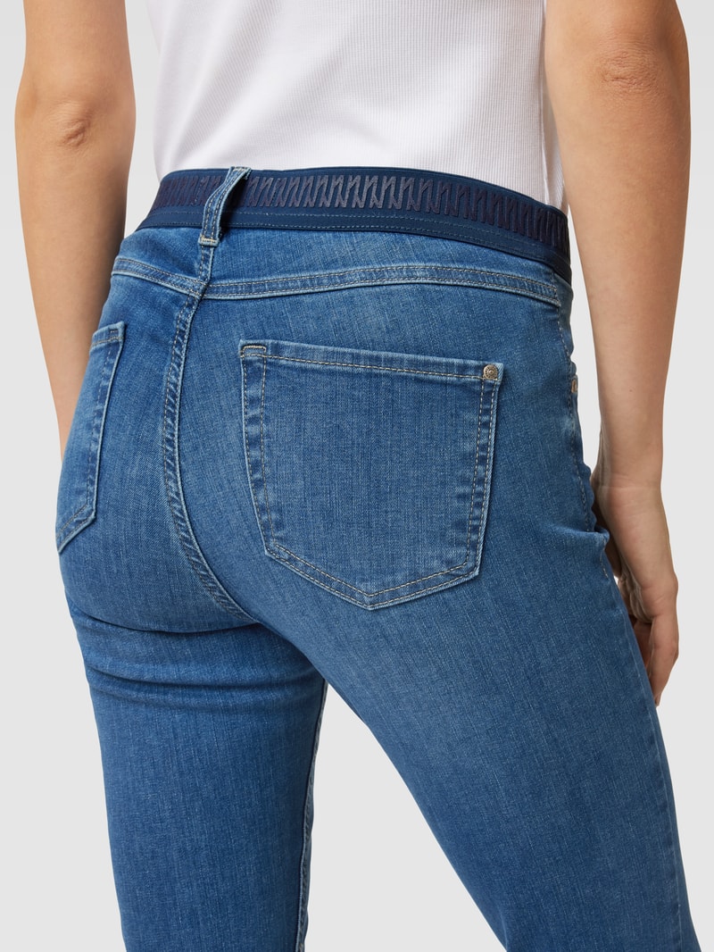 Jeans im 5-Pocket-Design Modell 'ORNELLA' in blau