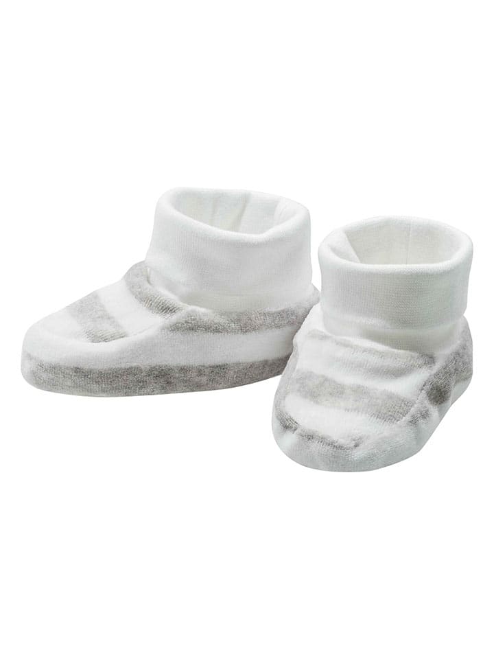 Steiff 3tlg. Outfit in Grau/ Weiß günstig kaufen
