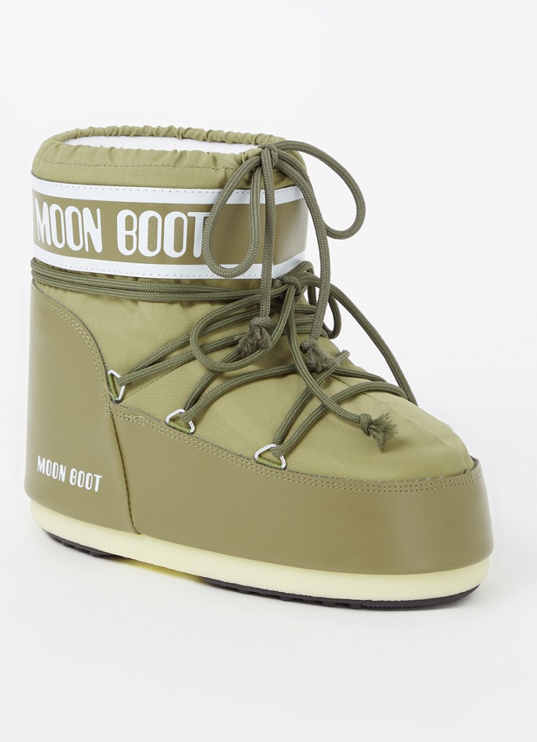 Moon Boot Icon Low Glance sniega zābaki ar ūdeni atgrūdošu pārklājumu
